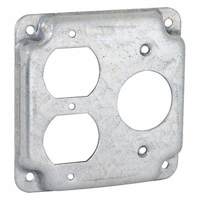 RACO 806C Sq Exp Cover 1 Duplex / 1 Recptcl 4