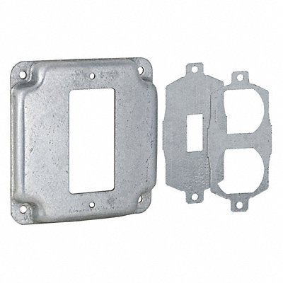 RACO 808U Cvr Sq Exp Universal 1-Dev Inserts 4