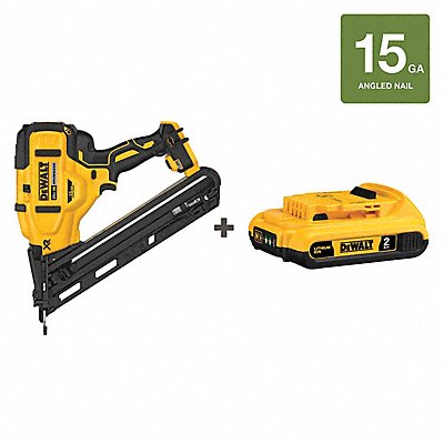 DEWALT DCN650BDCB203 Nail Gun Flat Nail Head Pistol 20VDC