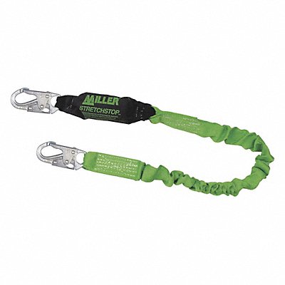 HONEYWELL MILLER 922TWRSZ73FTGK K3347 Shock-Absorbing Lanyard Green