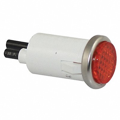 GRAINGER 20C847 Flush Panel Light Amber 120 V AC