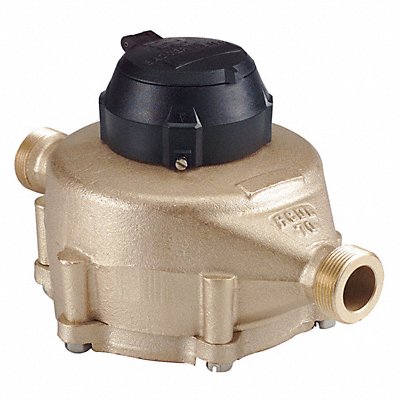 BADGER 1036641 Flowmeter 70gpm 150 psi 10-3/4 in.