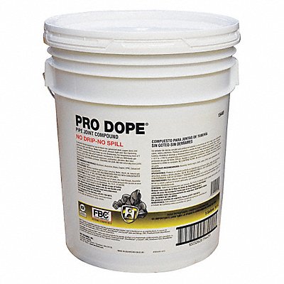 HERCULES 15445 Pro Dope[R Thread Sealant 5 gal Grey