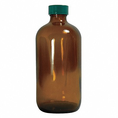 QORPAK GLC02004 Bottle 210 mm H Amber 94 mm Dia PK12