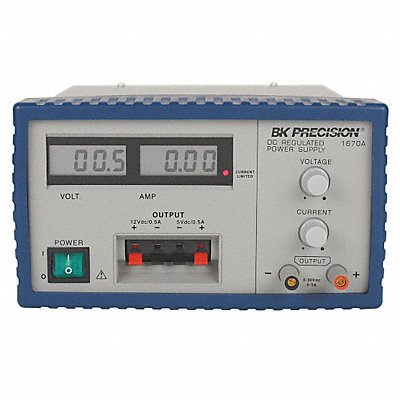 B K PRECISION 1670A DC Power Supply Triple Output 0 to 30VDC