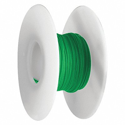OK INDUSTRIES R30G0100 Kynar(R) Copper Wire 30 AWG Green