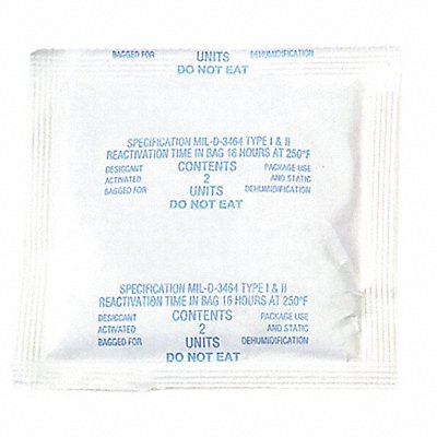 SCS 1PLDES300 Desiccant Bag Tyvek Bags