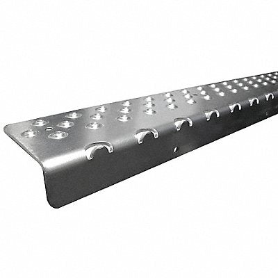 HANDI RAMP NSN129048SL0 Stair Nosing Silver 48in W Aluminum