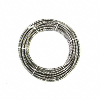 WESTWARD 20GZ34 Drain Cleaning Cable 5/8 in Dia 25 ft L