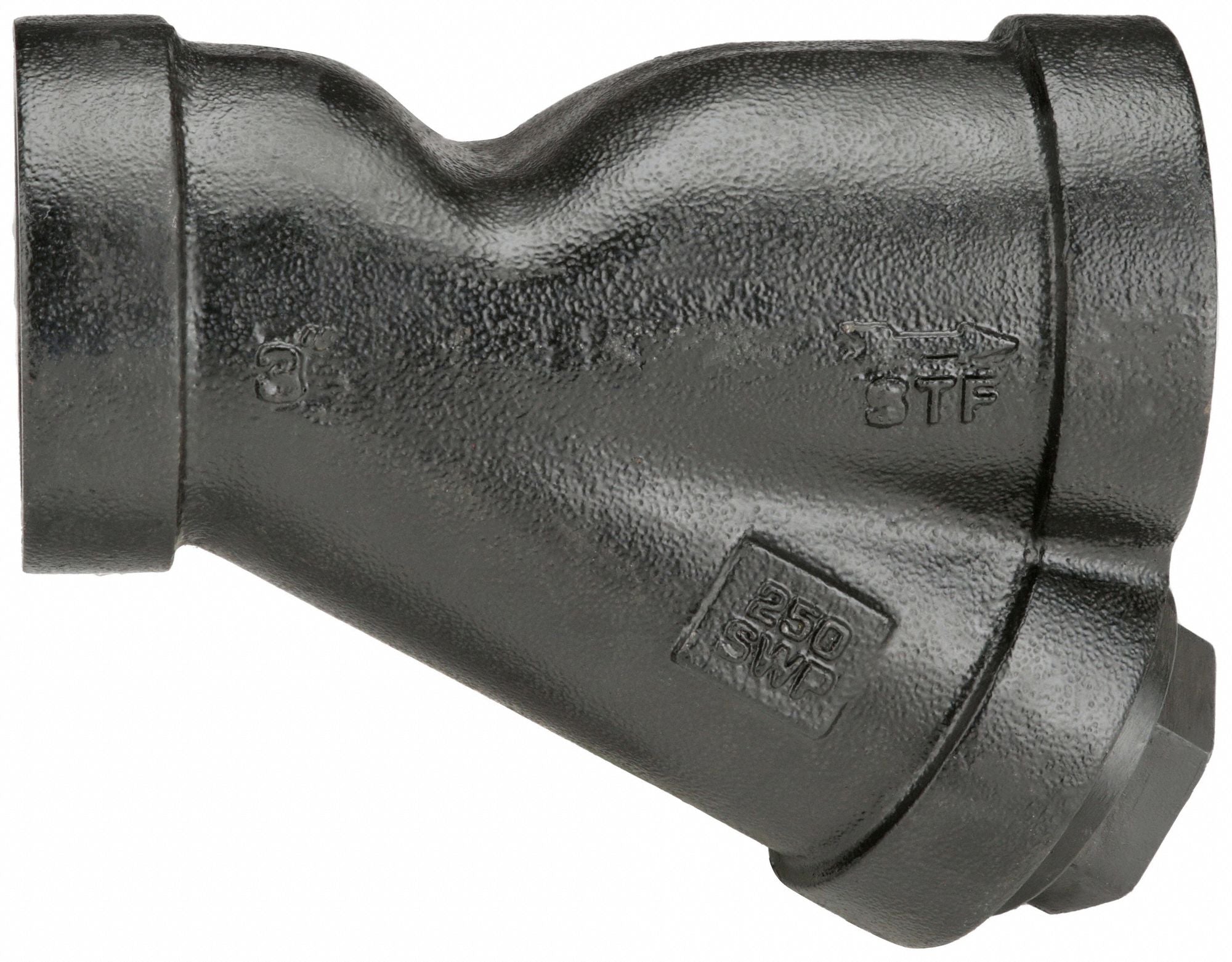 GRAINGER 20H629 Y Strainer 5 7/8 H 0.062 Perf Cast Iron