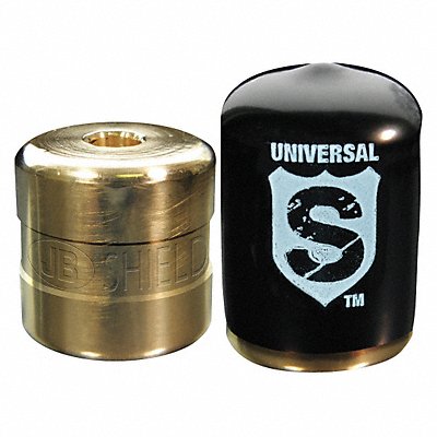 JB INDUSTRIES SHLDE12 Refrigerant Cap Locks 5/16 Euro PK12