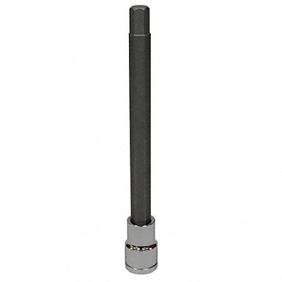 WESTWARD 20HX09 Socket Bit Steel 3/8 in TpSz 9 mm
