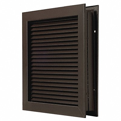 NATIONAL GUARD L700RXDKB24x24 Louver Dk Bronze 24x24
