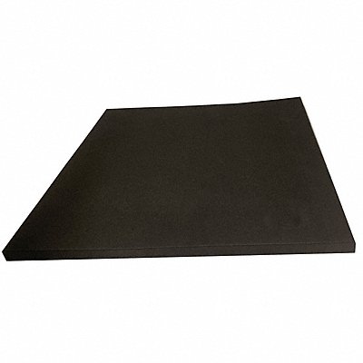 GRAINGER ZUSAXPE97 Polyethylene Sheet L 4 ft Black