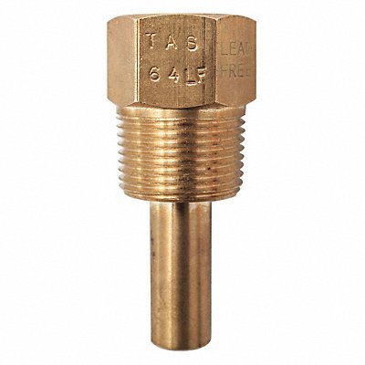 WINTERS TAS64LF Thermowell Stepped 1.3 In Insrt Depth
