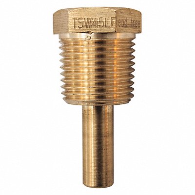 WINTERS TSW45LF Thermowell Stepped 0.9 In Insrt Depth