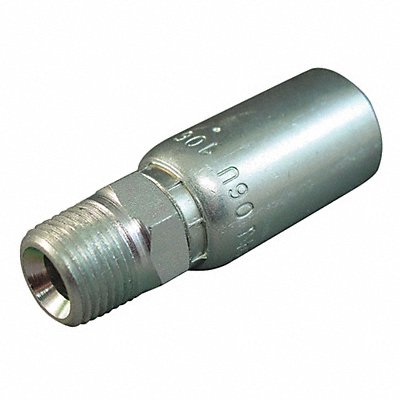 KURT MP1208 Crimp Fitting Straight 3/4 ID NPT