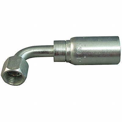 WEATHERHEAD 12E672 Crimp Fitting 90deg 3/4 ID 1-1/16 FJIC