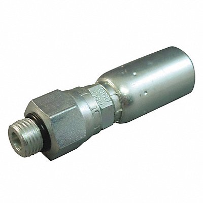 KURT MBX0404 Crimp Fitting Straight 1/4 ID ORB