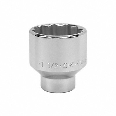 SK PROFESSIONAL TOOLS 40148 Socket Steel Chrome 1 1/2 in