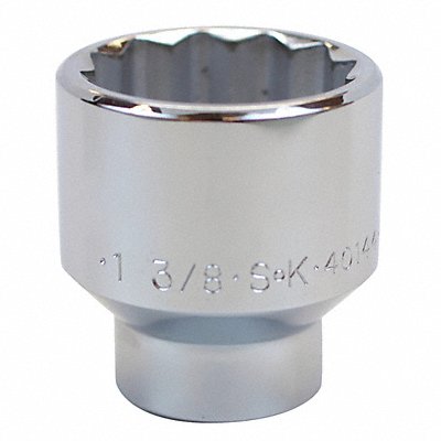 SK PROFESSIONAL TOOLS 40144 Socket Steel Chrome 1 3/8 in