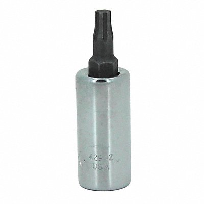 SK PROFESSIONAL TOOLS 42940 Socket Bit Steel 1/4 in TpSz T10