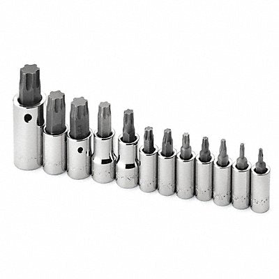 SK PROFESSIONAL TOOLS 84232 SocketBt St Stl StSz 1/4 in DrSz 1/4 in