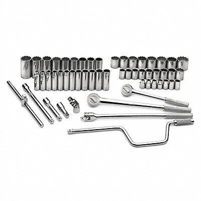 SK PROFESSIONAL TOOLS 1942 Socket Wrench St Chrome 12Pt 10 - 36 mm