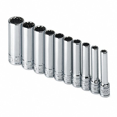 SK PROFESSIONAL TOOLS 4950 Socket Set Chrome E4 to E10 Torx