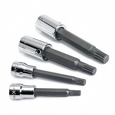 SK PROFESSIONAL TOOLS 19704 SocketBt St Stl StSz 3/8 in DrSz 3/8 in
