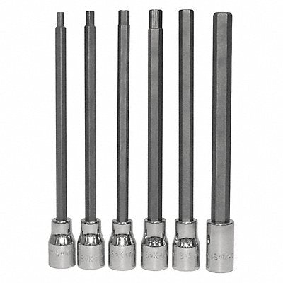 SK PROFESSIONAL TOOLS 19726 SocketBt St Stl StSz 3/8 in DrSz 3/8 in