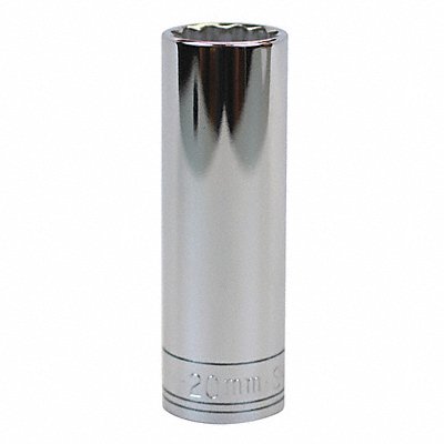 SK PROFESSIONAL TOOLS 48020 Socket Steel Chrome 20 mm