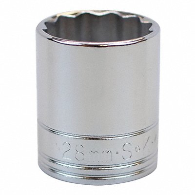 SK PROFESSIONAL TOOLS 40328 Socket Steel Chrome 28 mm