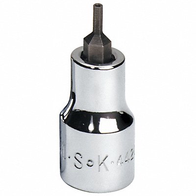 SK PROFESSIONAL TOOLS 44206 Socket Bit Steel 3/8 in TpSz 3/32 in