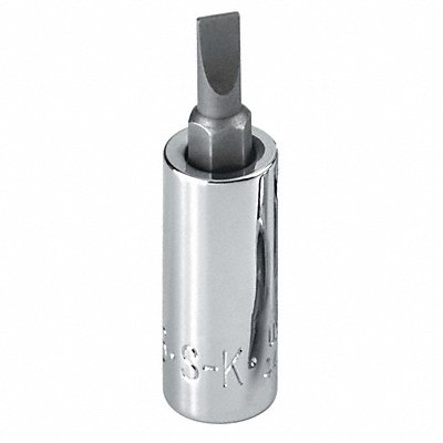 SK PROFESSIONAL TOOLS 44470 Socket Bit Steel 1/4 in TpSz 3/16 in