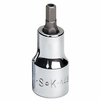 SK PROFESSIONAL TOOLS 44212 Socket Bit Steel 3/8 in TpSz 3/16 in