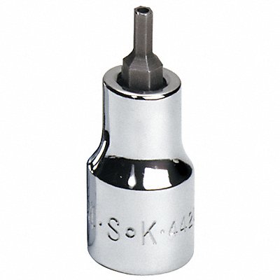 SK PROFESSIONAL TOOLS 44209 Socket Bit Steel 3/8 in TpSz 9/64 in