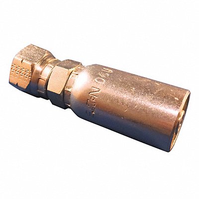 KURT FSX0606 Crimp Fitting Straight 3/8 ID ORS