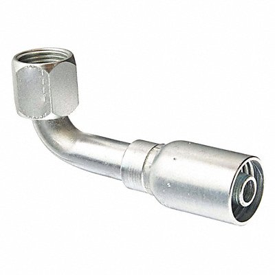 KURT FJX900810 Crimp Fitting 90 Degrees Elbow 1/2 ID