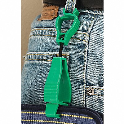 GLOVE GUARD 1939GN Glove Guard Clip Green Blank