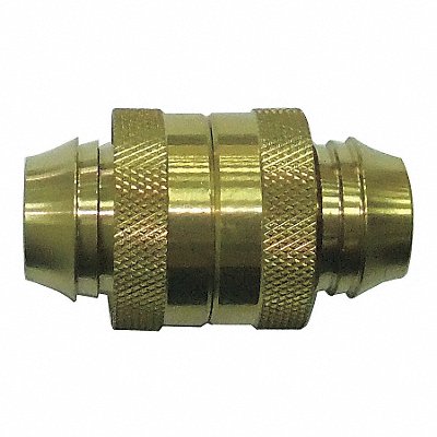 WESTWARD 20KP44 Garden Hose Repair Fitting Brass 3/4