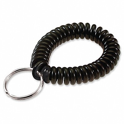 LUCKY LINE PRODUCTS 4102005 Key Chain Polyurethane Black PK5