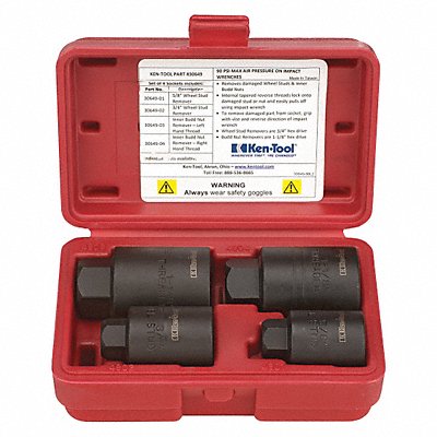 KEN-TOOL 30649 Whl Stud Rmvr St 5/8 to 1 1/8 in Steel