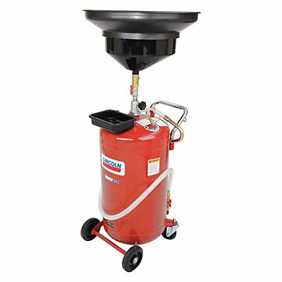 LINCOLN 3635 Fluid Drain Red Steel