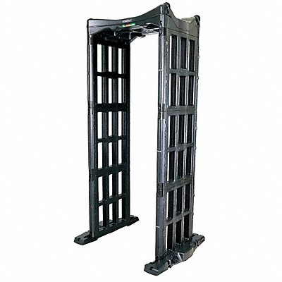 FISHER RESEARCH MSCOPE110 Metal Detector Walk-Through 3 Zone