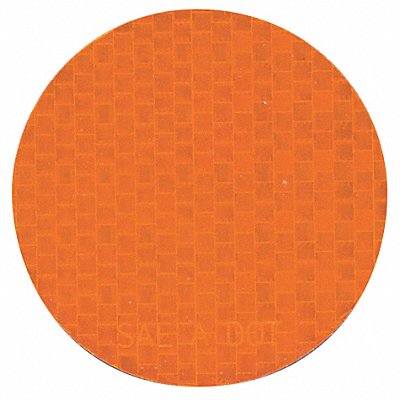 INCOM MANUFACTURING RR350AM Floor Tape Orange 3 inx3 in Circle PK50