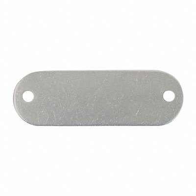 C.H. HANSON 43107 Blank Tag SS 5/8in H 2 13/16in W PK10