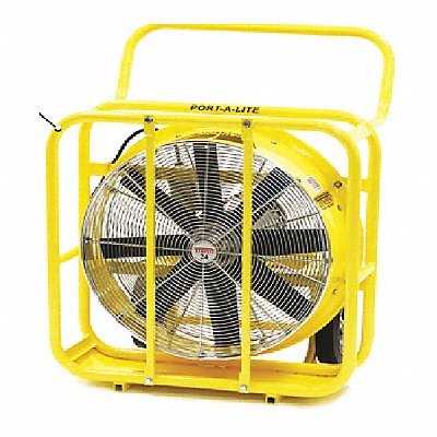 TEMPEST 9131070 Haz Loctn Industrial Fan 24 Blde Dia 1Spd