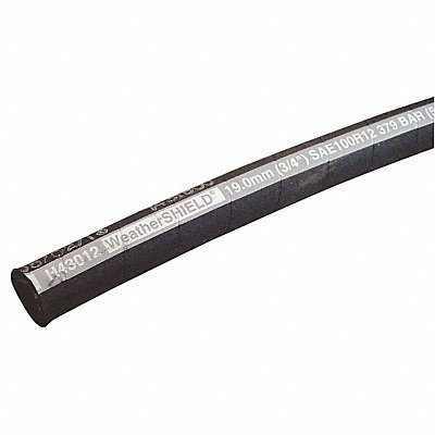 WEATHERHEAD H4300650 Hydraulic Hose 3/8 ID 50 ft L
