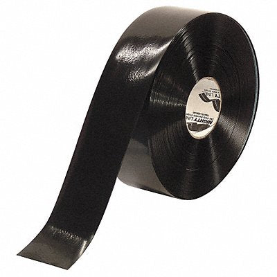 MIGHTY LINE 3RBLK H7546 Floor Tape Black 3 inx100 ft Roll
